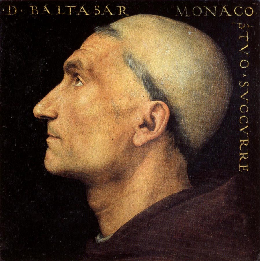 PERUGINO, Pietro Portrait of Baldassare Vallombrosano